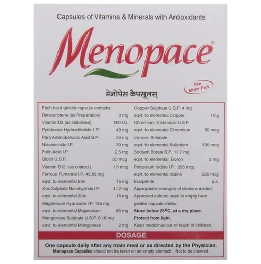 menopace capsule 15's